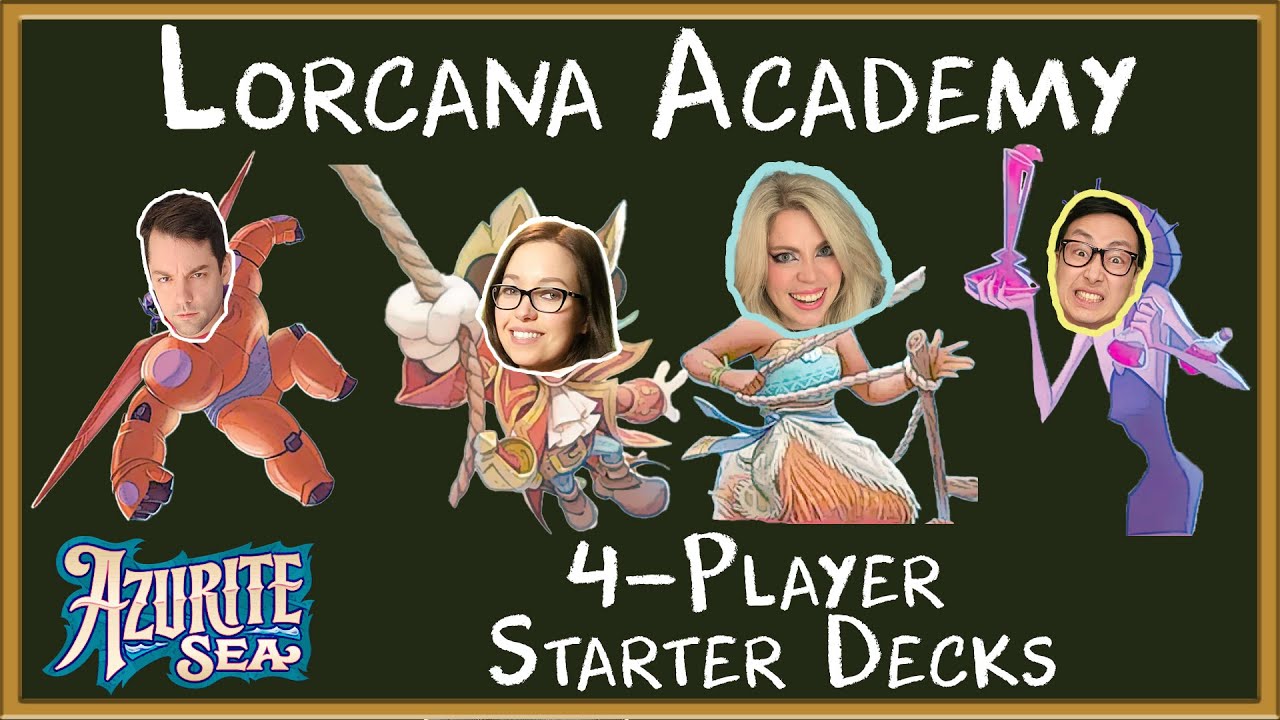 Starter Deck Showdown! - 4 Player Lorcana