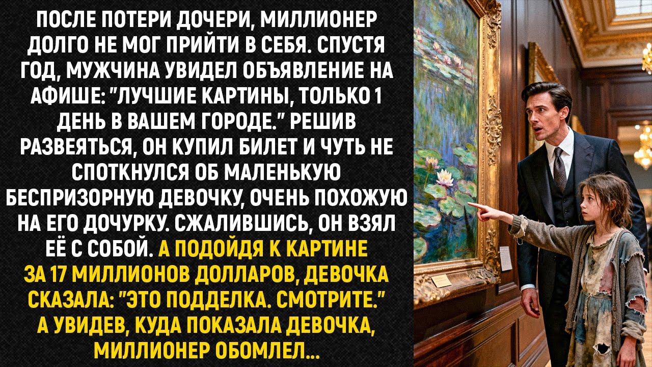 После потери дочери, миллионер долго не мог прийти в себя. Спустя год, мужчина увидел объявление...