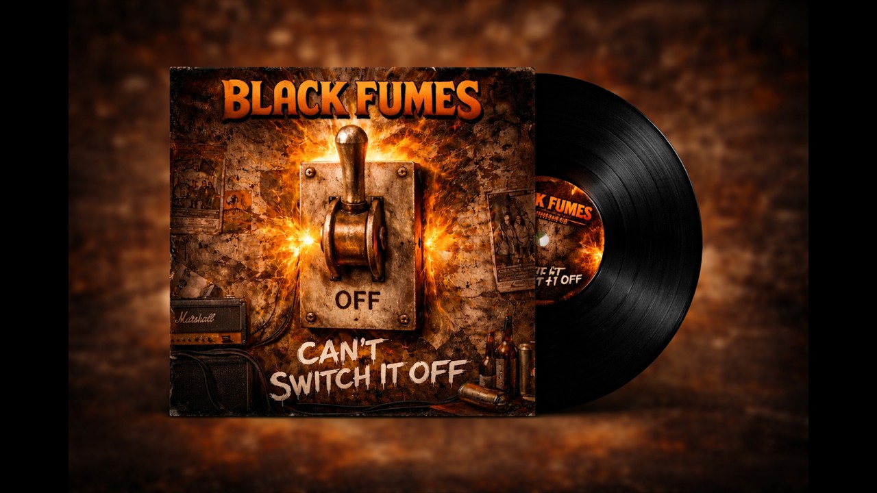 Black Fumes - Can't Switch It Off (Full Album) | 70's Hard Rock Inspired by AC/DC