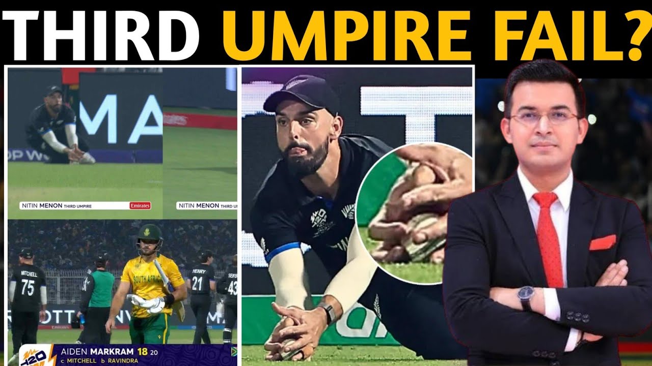 Markram OUT Ya NOT OUT? 😱 | NZ vs SA Semi Final Controversy | Third Umpire Decision Explained
