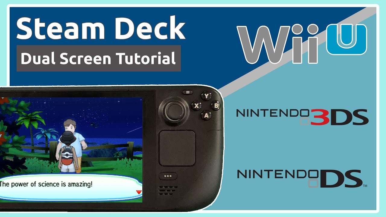 Setting Up Dual Screen Games on the Steam Deck (2022)