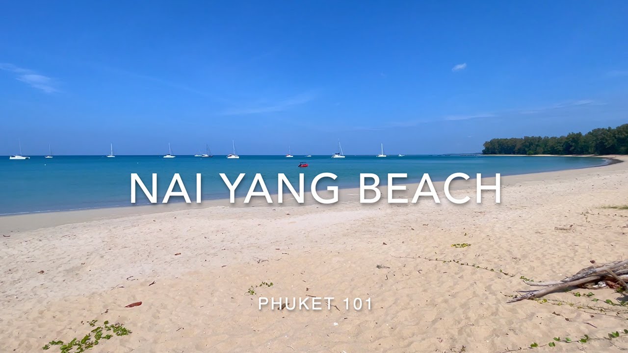 Nai Yang Beach in Phuket, Thailand