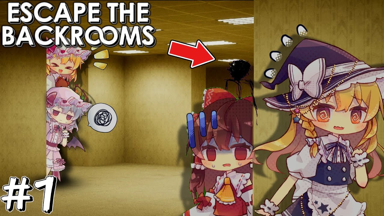 【ゆっくり実況】escapethebackroomsからの脱出劇　#1　【Escape the Backrooms/ホラゲー】