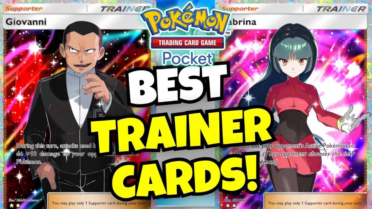 Pok&eacute;mon TCG Pocket's BEST TRAINER CARDS
