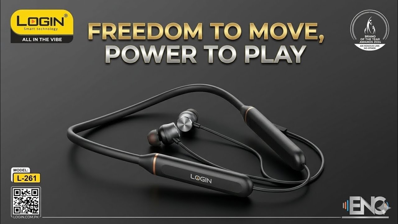 #LoginL261 #WirelessNeckband #BluetoothHeadset #ENC #NeckbandEarphones #TechReview #Unboxing