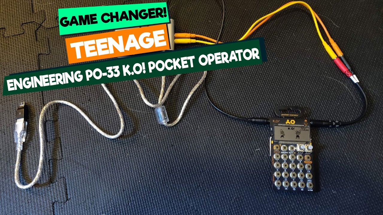 Карманный ЗВЕРЬ! | Обзор и руководство по созданию битов для Teenage Engineering PO-33 K.O!