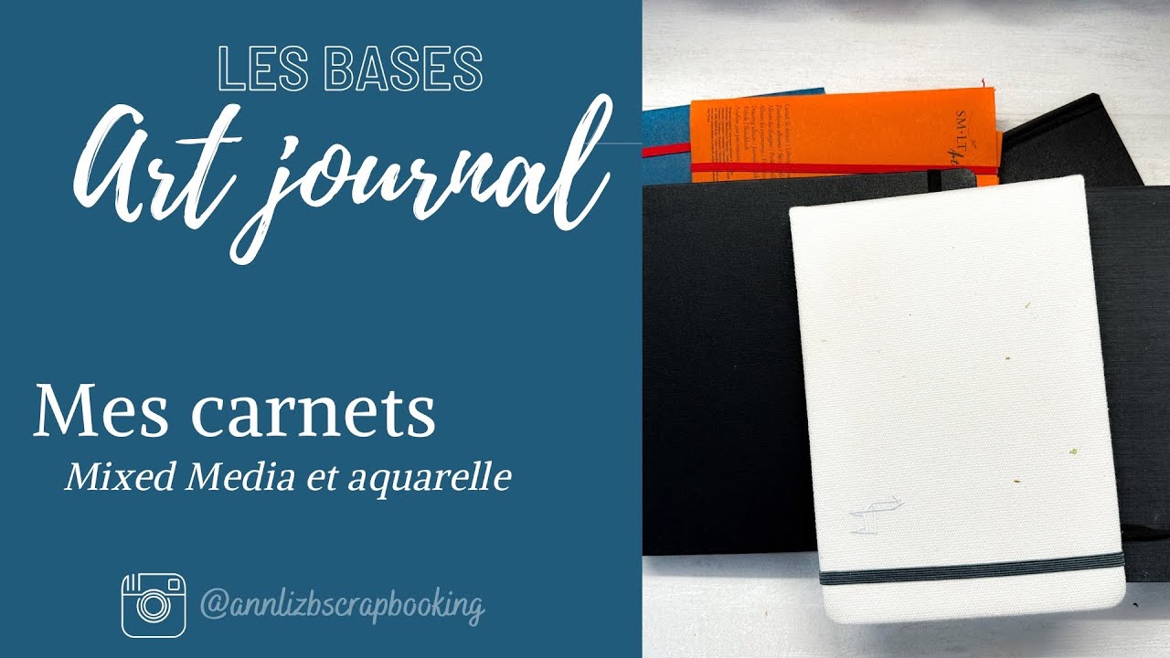 Quels carnets pour l’art journal ? 📓