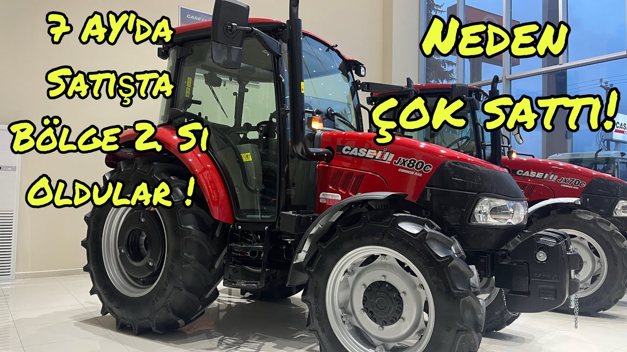 CASE JX80C 2.450.000 TL’ ye ALINIR MI ? / ZİRVEYE OYNAYAN TEKNOLOJİ HARİKASI !!