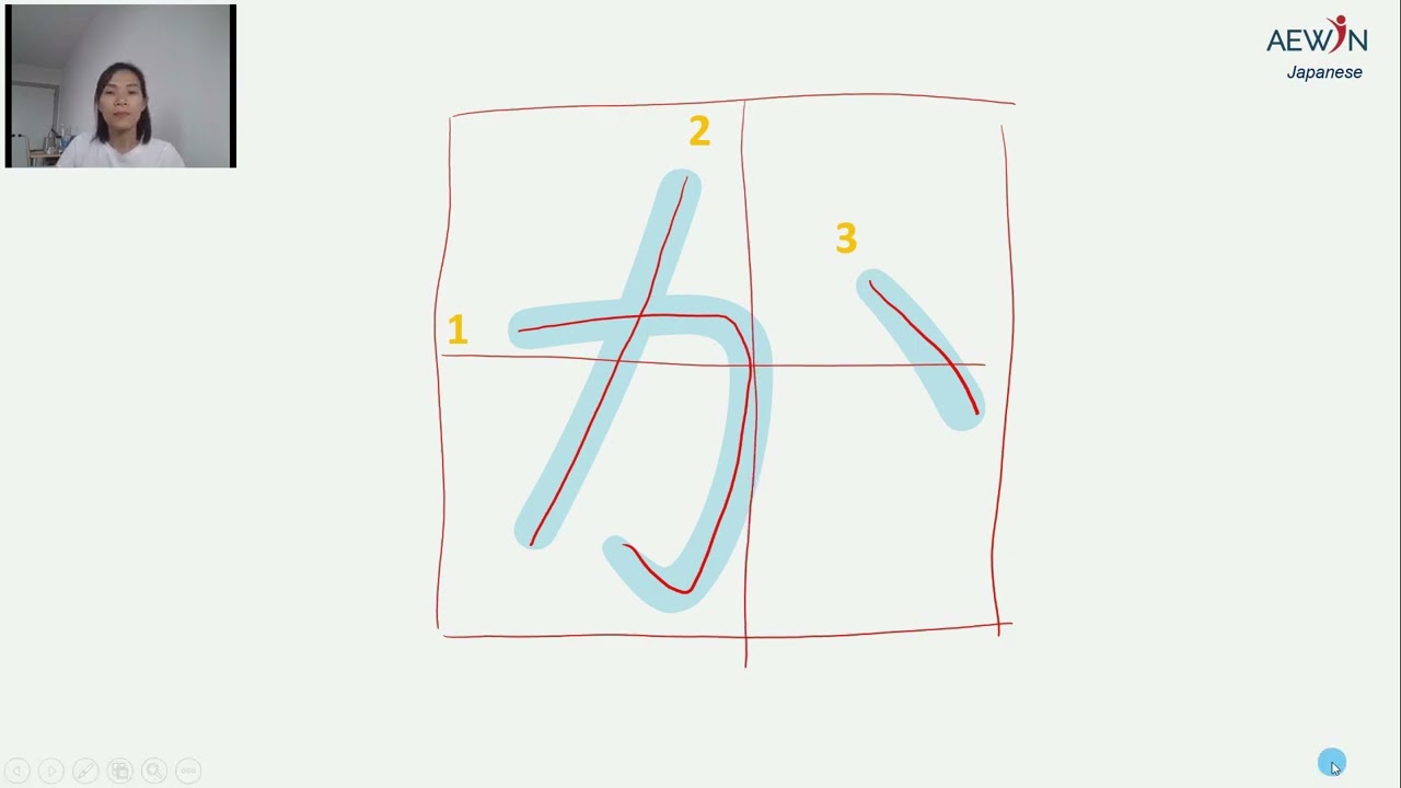 NHẬP MÔN - BÀI 2: Chữ cái Hiragana Phần 1
