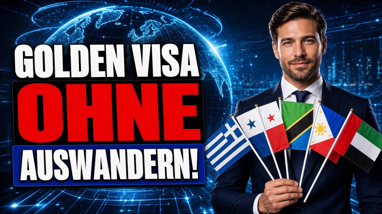 Golden Visa kaufen, aber in Deutschland wohnen bleiben: 5 L&auml;nder f&uuml;r Deinen Plan B