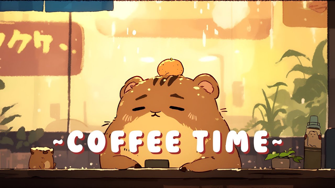 Capybara Lofi Music Station - Chill Jazz Beats to Relax/Study ~ Quiet Moments ~ 🦫 🍵 ✨