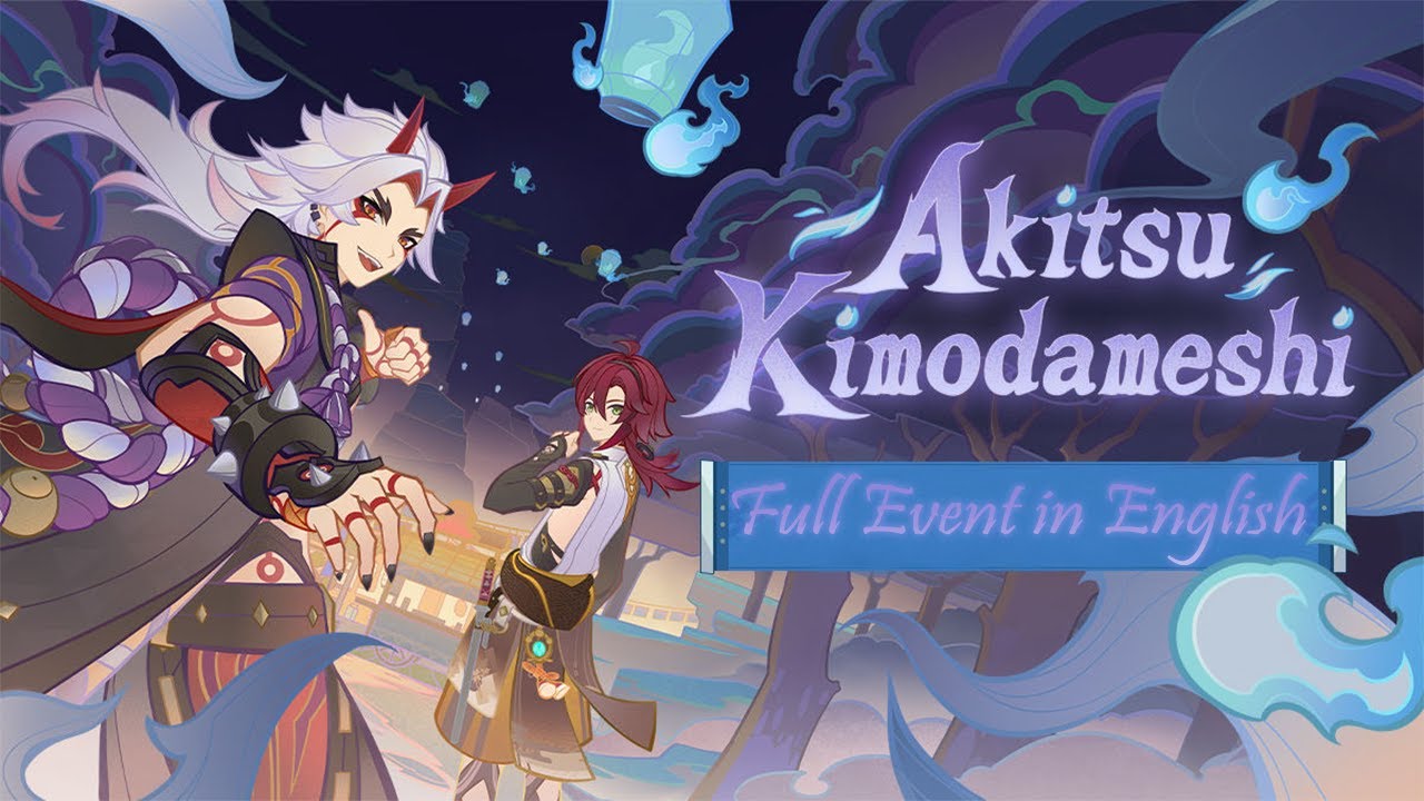 Test of Courage Full Event in English Dub | Akitsu Kimodameshi Event Quest | Genshin Impact 3.3