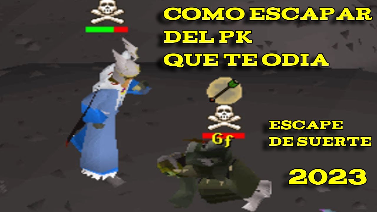 OSRS COMO ESCAPAR DEL PK QUE TE ODIA @AlexOSRS