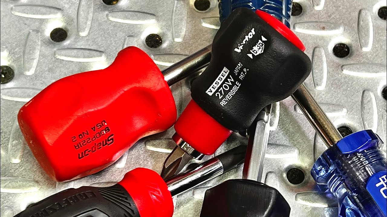 NEW - VESSEL Vector Stubby Interchangeable Screwdriver [No.270W-62] (Japan Import).