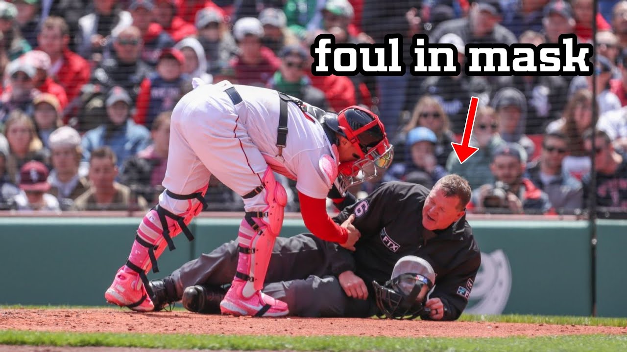 Umpire Hit mask |  MLB