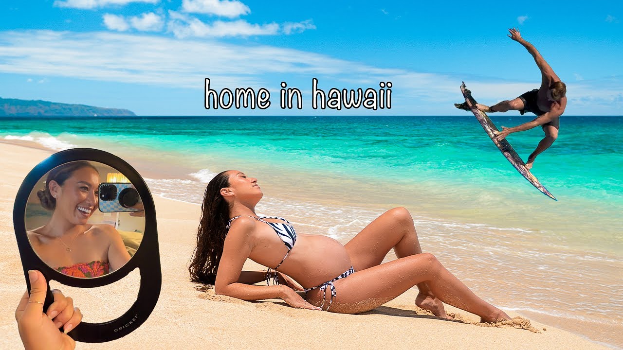home in hawaii | BABY UPDATE, WAVE POOL, MATERNITY SHOOT