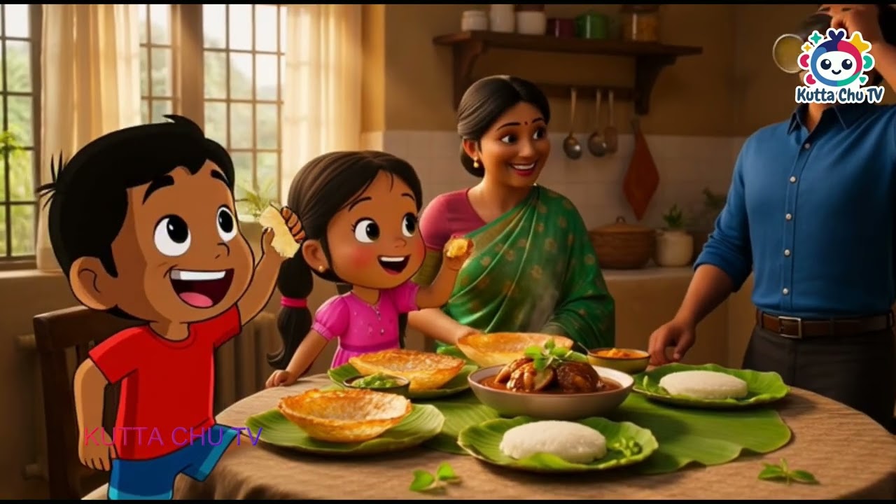 வடக்கறி ஆப்பம் குட்டி குடும்பம்! | அம்மா Love Cooking