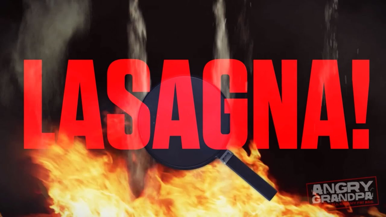 GRANDPA COOKS LASAGNA!