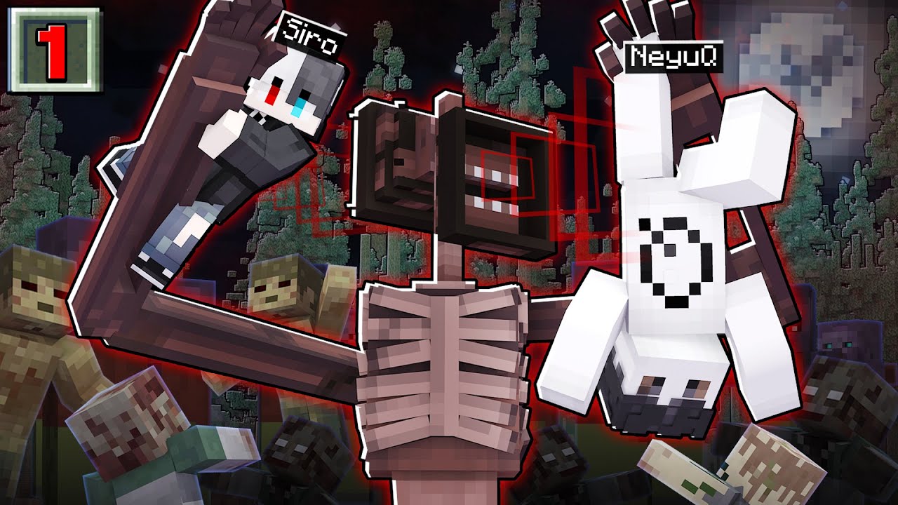 Đại Dịch Zombie SCP Và Siren Head Làm Tôi Muốn Chuyển Sinh!! | Minecraft Đại Dịch Zombie SCP #1