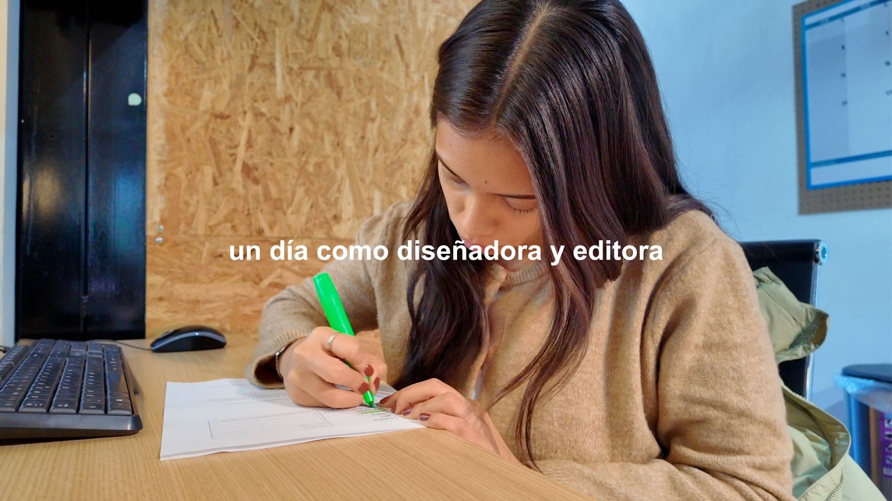 Un día como diseñadora y editora