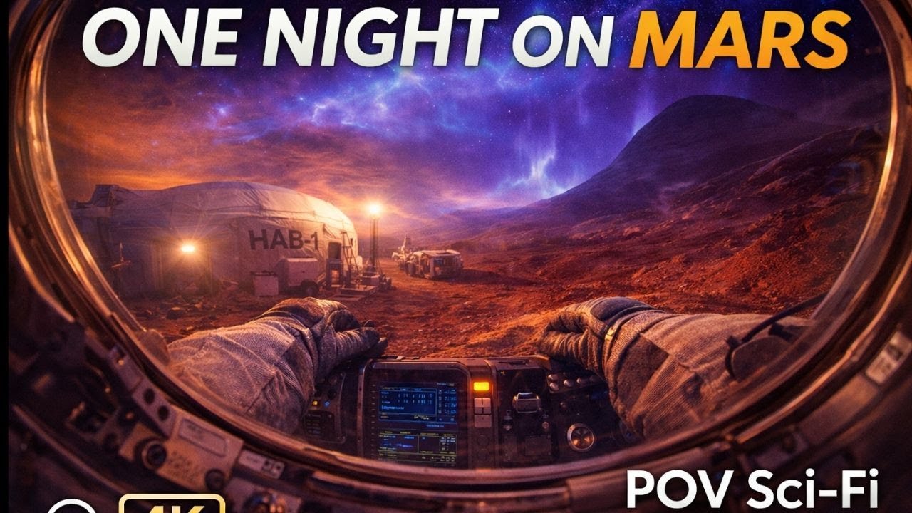 NASA-Style GoPro POV: Surviving an Unsealed Mars Descent + First Base Setup