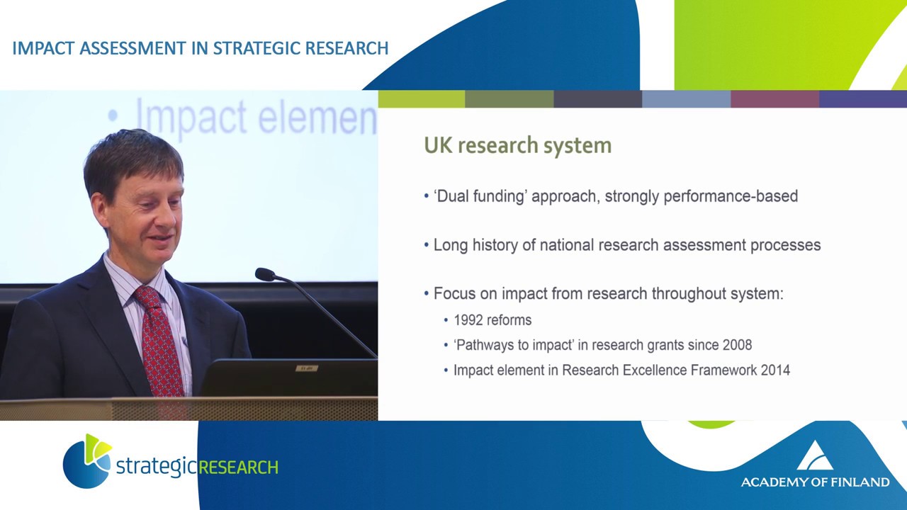 Steven Hill: Impact assessment in REF – defining and evaluating societal impact of research