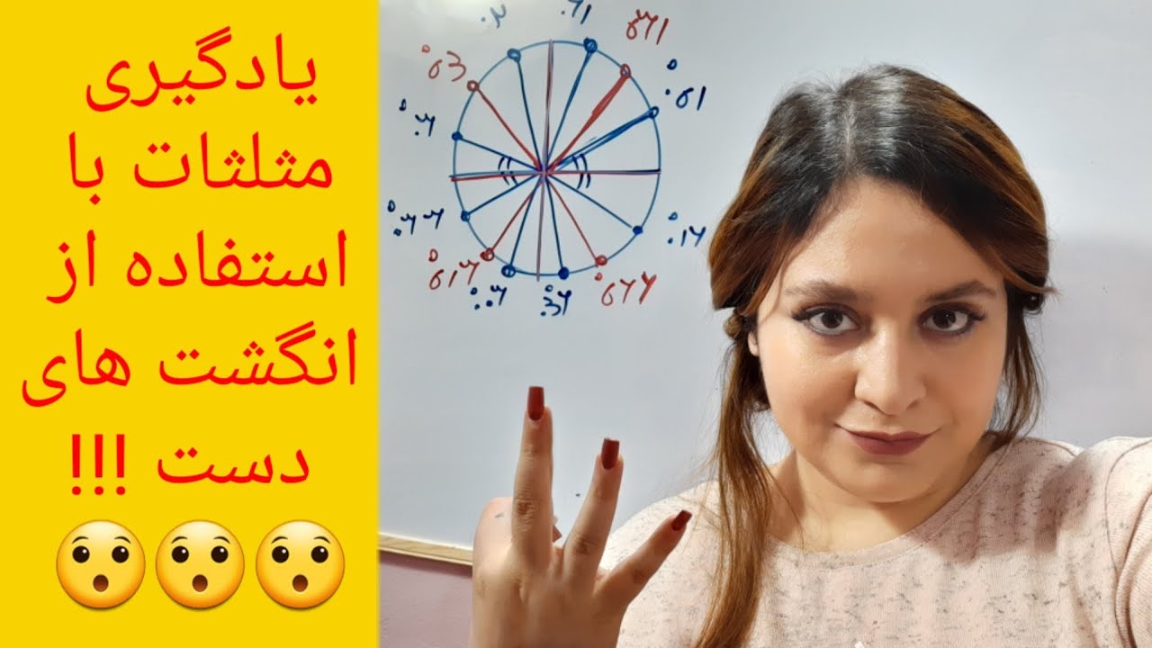روش فوق العاده سریع برای پیدا کردن زاویه _ مثلثات قسمت دوم@riaziat_ba_ava