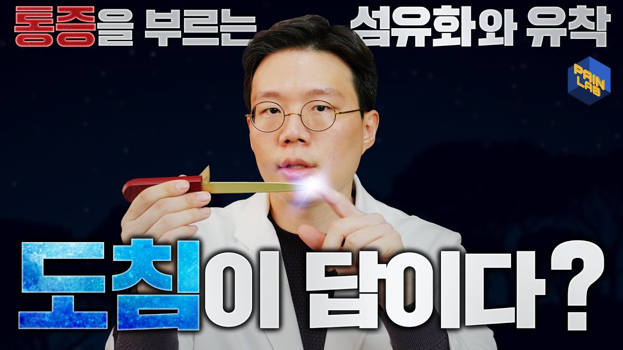 [도침 ASMR]통증을 부르는 섬유화와 유착, 도침이 답이다?? - 페인랩이 말하는 통증이야기