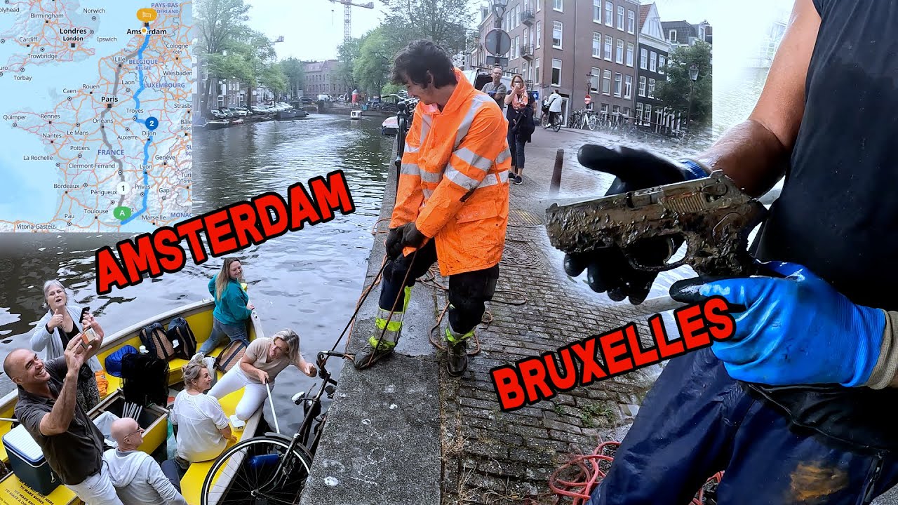 Мы пересекаем Европу, чтобы ловить рыбу с помощью магнита! 2000 км