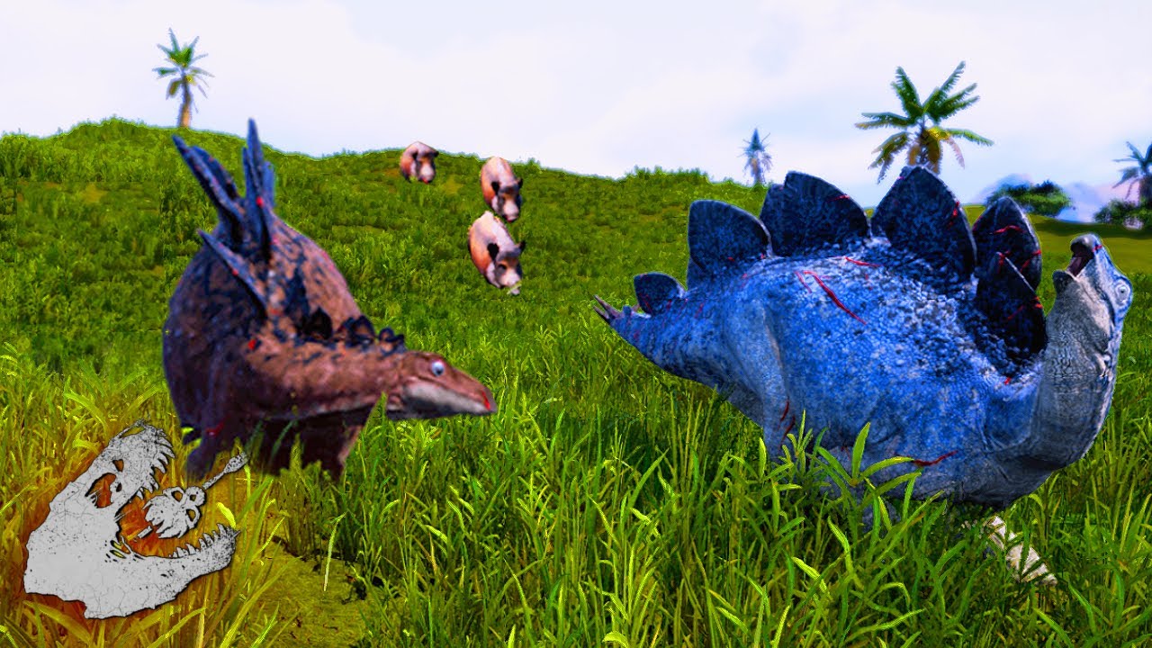 The Struggles Of Not Growing A Stego afk In Official Servers | The Isle Evrima Gameplay