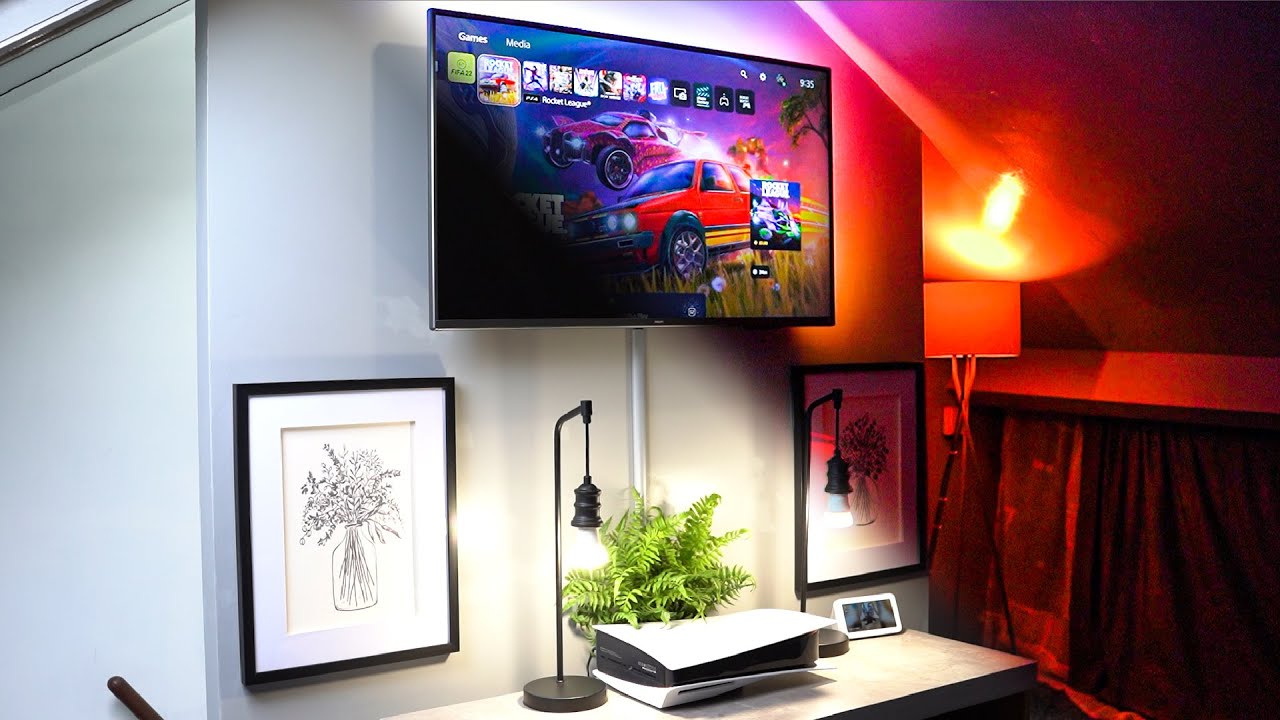 My ULTIMATE Entertainment Room/Setup! (PS5, Xbox One X, Ambilight TV and MORE)