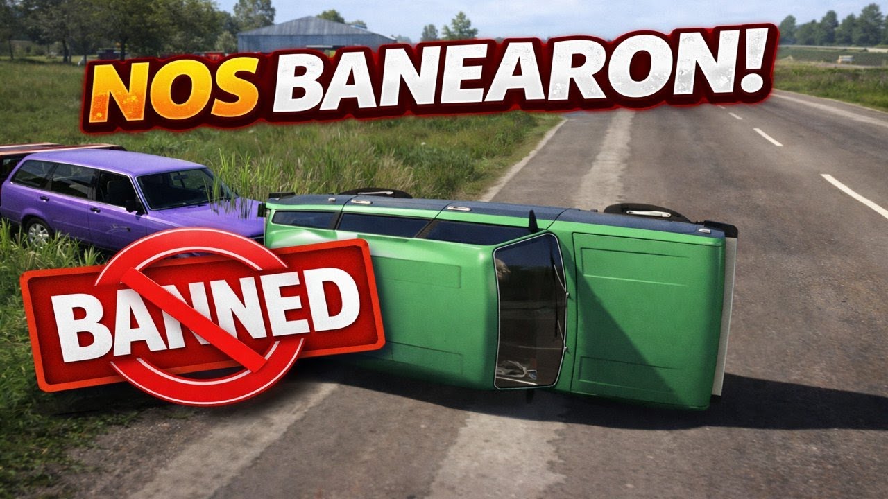 NOS BANEAN EN LA RUTA DE LOS NOOBS! | EURO TRUCK SIMULATOR 2 | TRUCKERSMP
