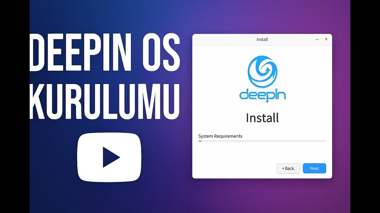 Deepin OS Kurulumu