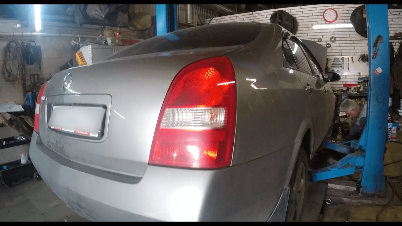 Замена цепи ГРМ Nissan Primera P12