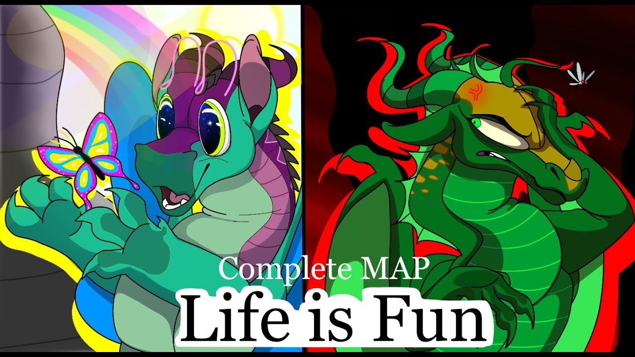 Life is Fun\\Blue and Sundew {Complete Wings of Fire MAP}