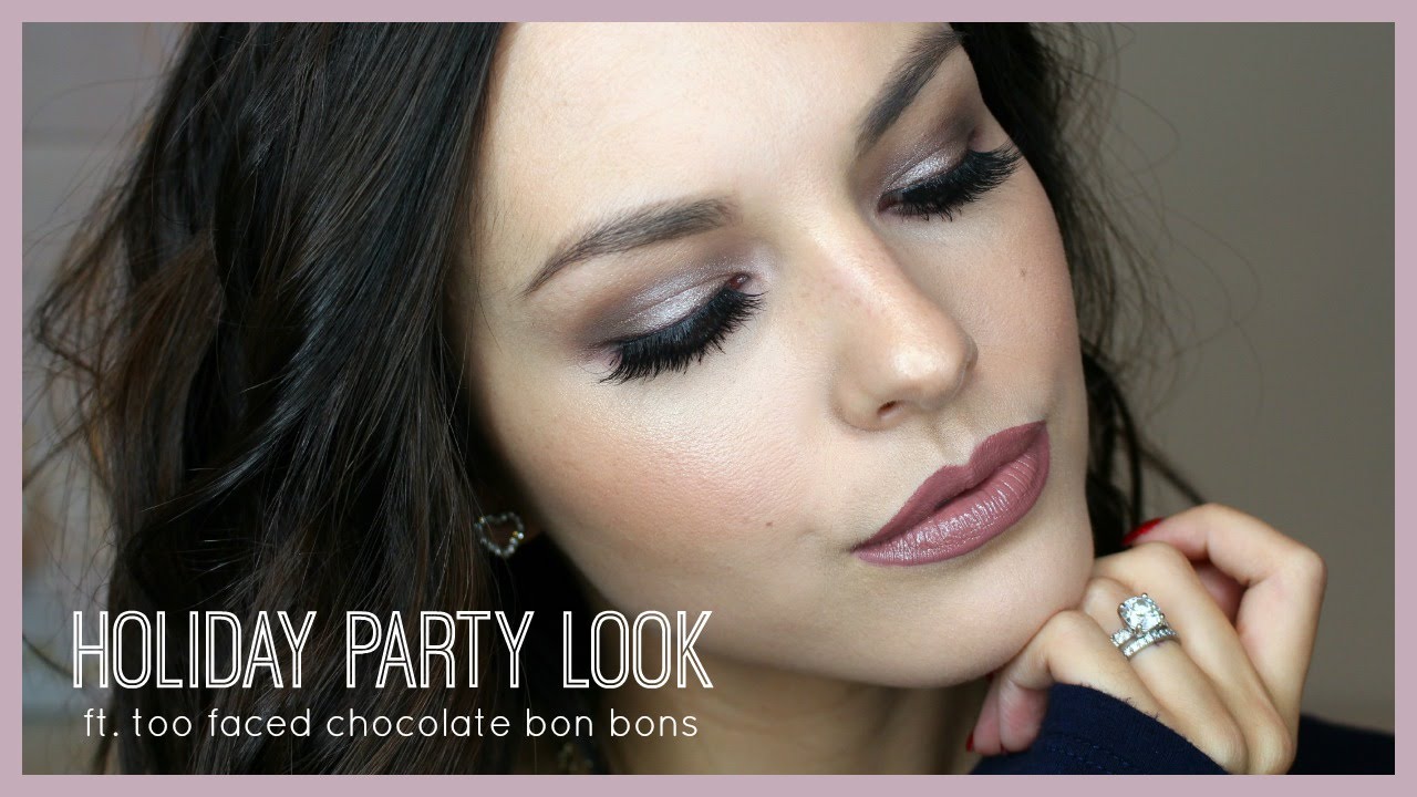 Holiday Party Look ft. Too Faced Chocolate Bon Bons | GLOWOFGRACE