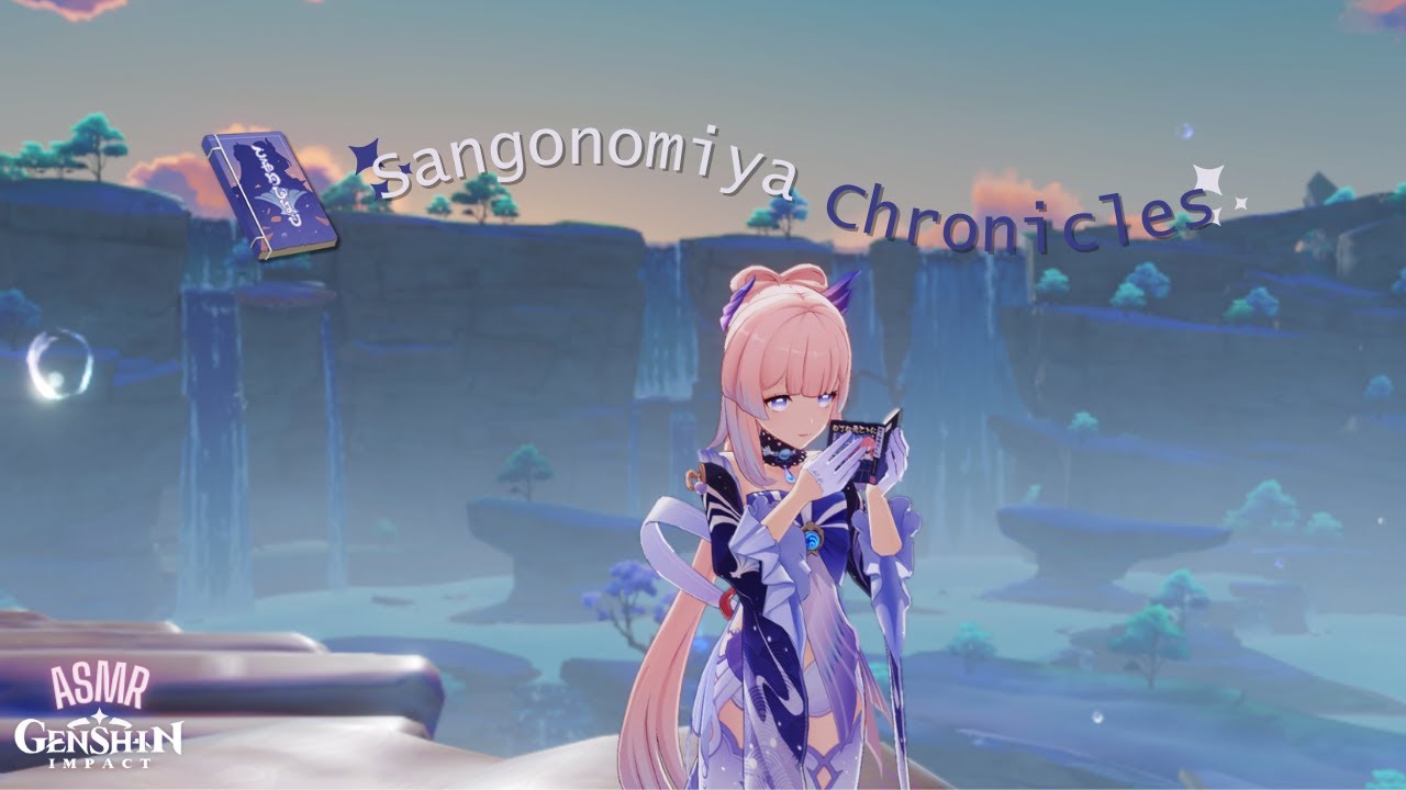 ASMR | Genshin Impact: Bedtime Stories ✧ Sangonomiya Chronicles 🧜🏻‍♂️🪼🌊 Soft-spoken narration