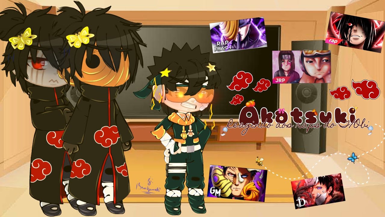 ✨️🍊|°•Akatsuki reagindo aos raps do T/Obi•°|🍊✨️