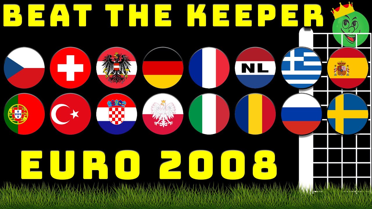 Beat the Keeper Euro 2008 Retro Marble Race Tournament / Marble Race King
