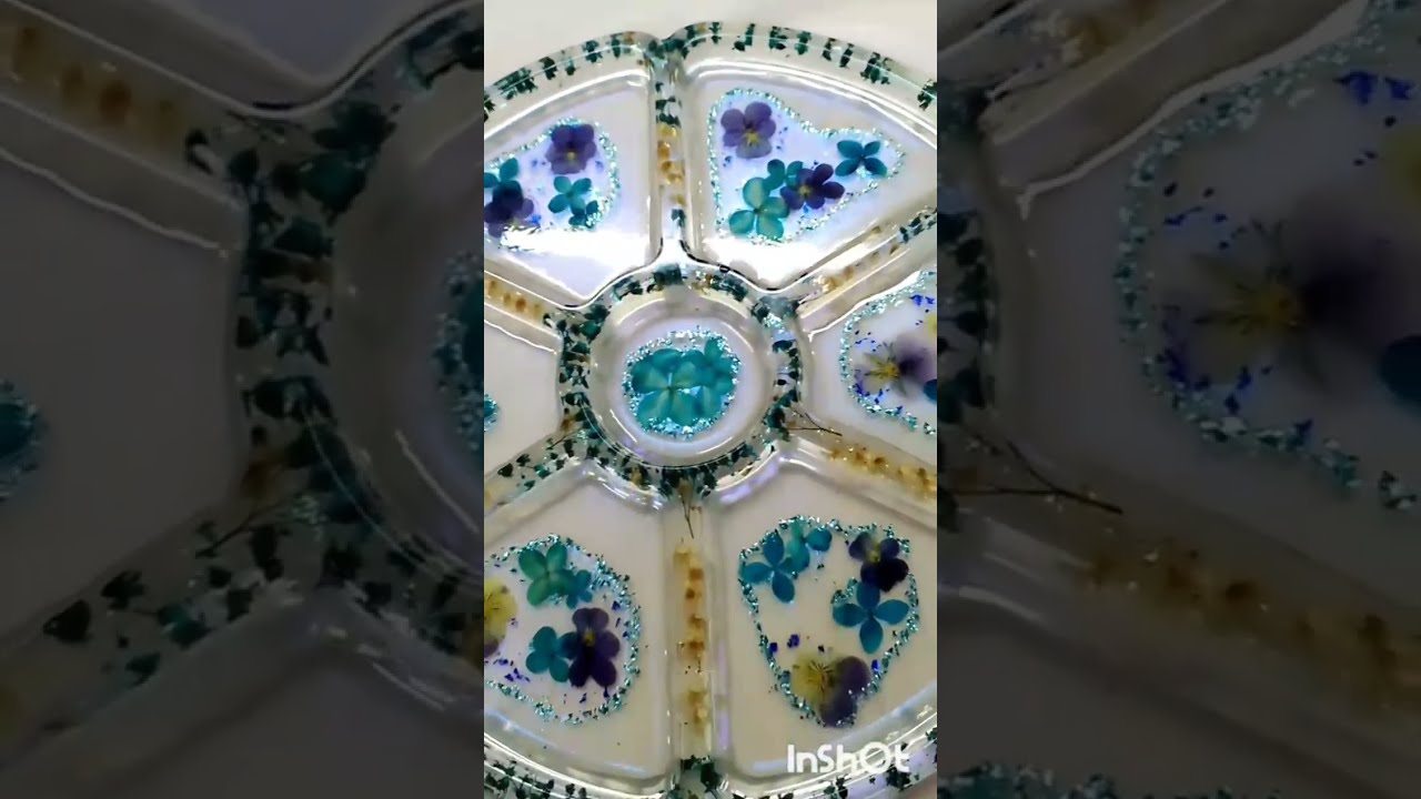 Менажница из эпоксидной смолы