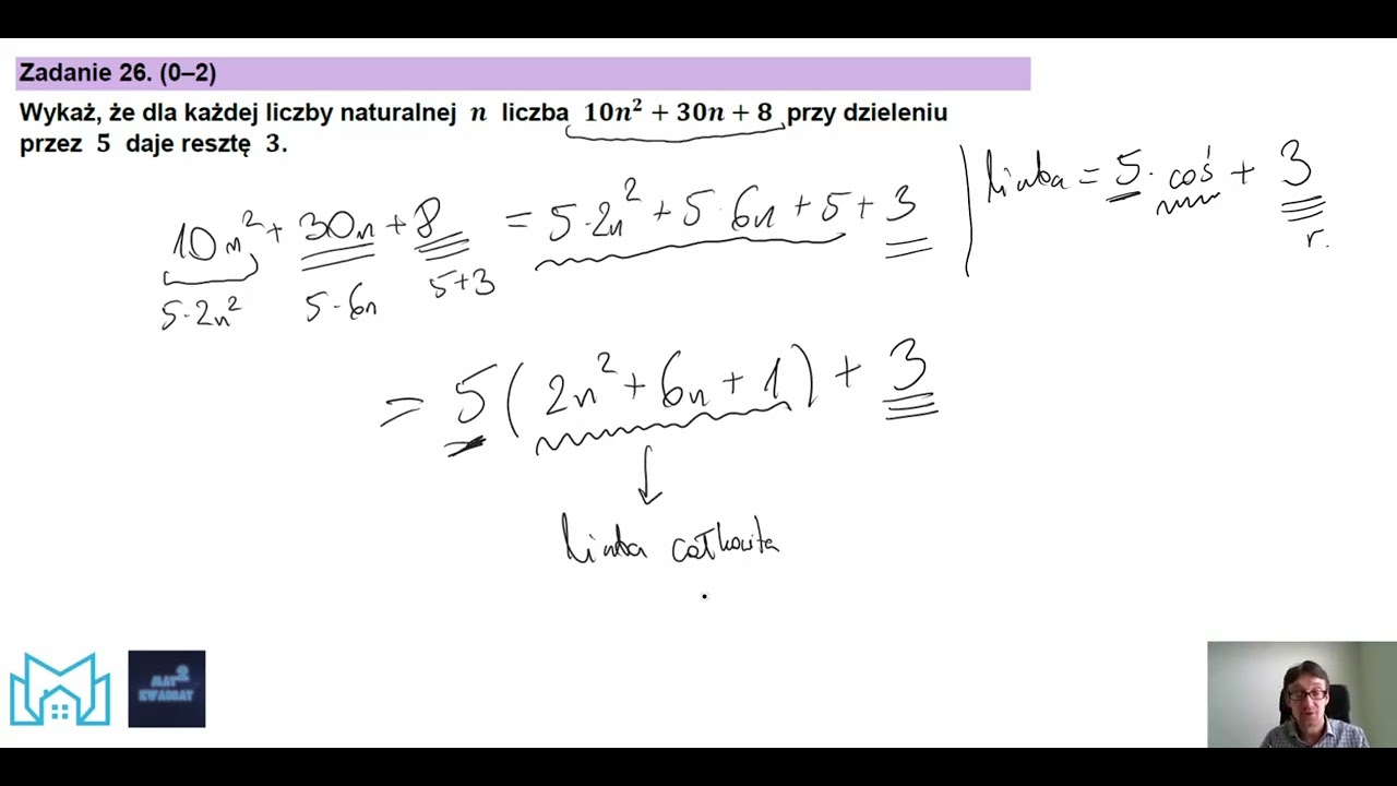 Matura 2023 | Matematyka | Poziom podstawowy | arkusz CKE, wrzesień 2022, zad. 26