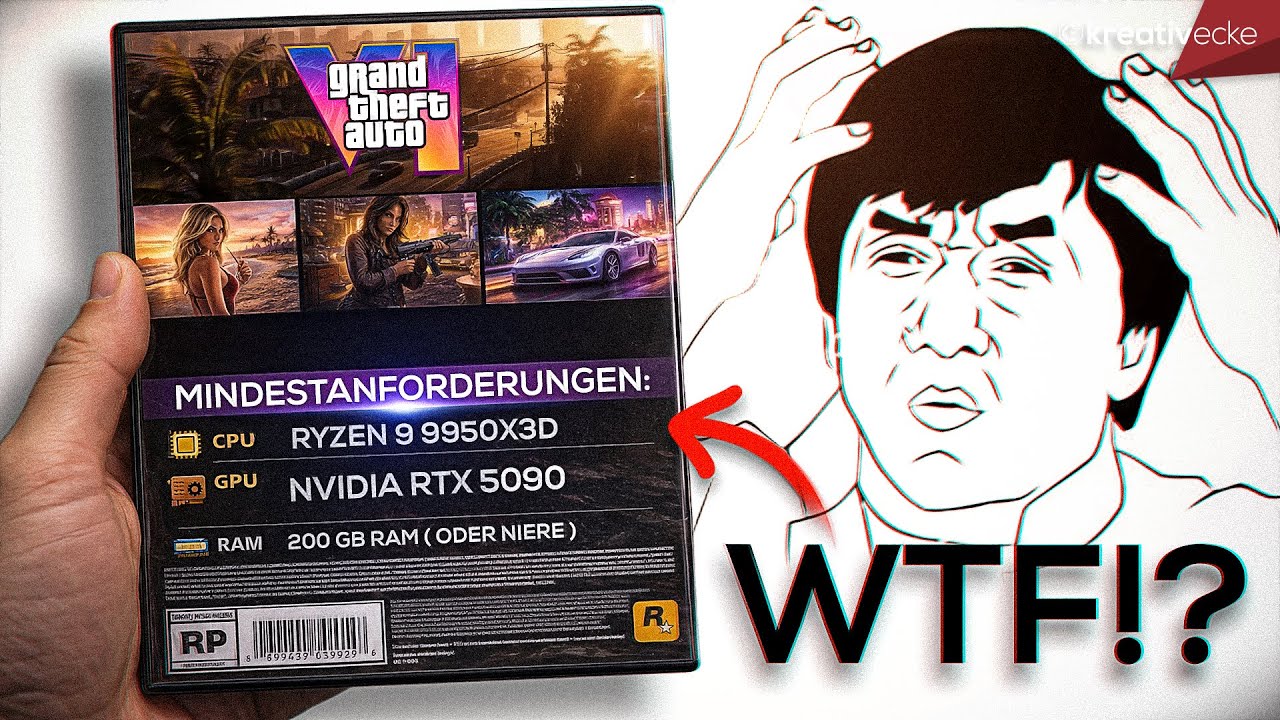 GTA VI! Wird das Spiel auf EUREN PCs ÜBERHAUPT LAUFEN? #KreativeFragen