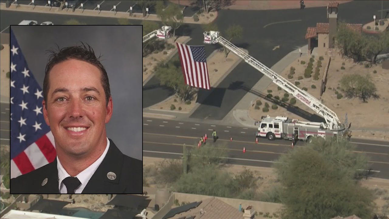 Procession for fallen Scottsdale Fire captain