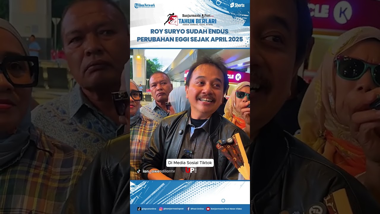 Roy Suryo Sudah Curiga dan Endus Perubahan Manuver Eggi Sudjana Sejak April 2025
