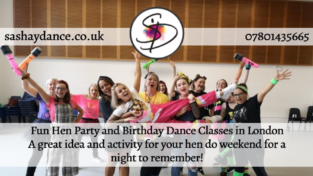 Fun Hen Party & Birthday Dance Classes in London - Great idea & activity for hen do weekend, night