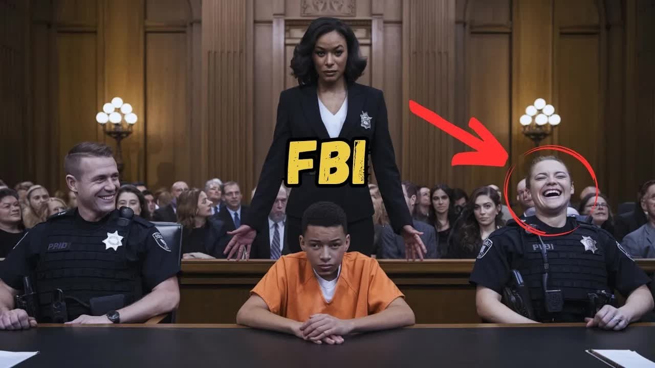 Policiais corruptos riem no tribunal, mas ficam chocados ao descobrir que a mãe dele é chefe do FBI