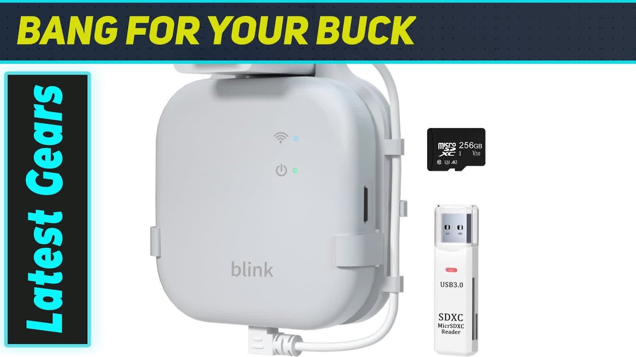 Лучшее крепление Blink Sync Module XR и обновление карты памяти SD на 256 ГБ!