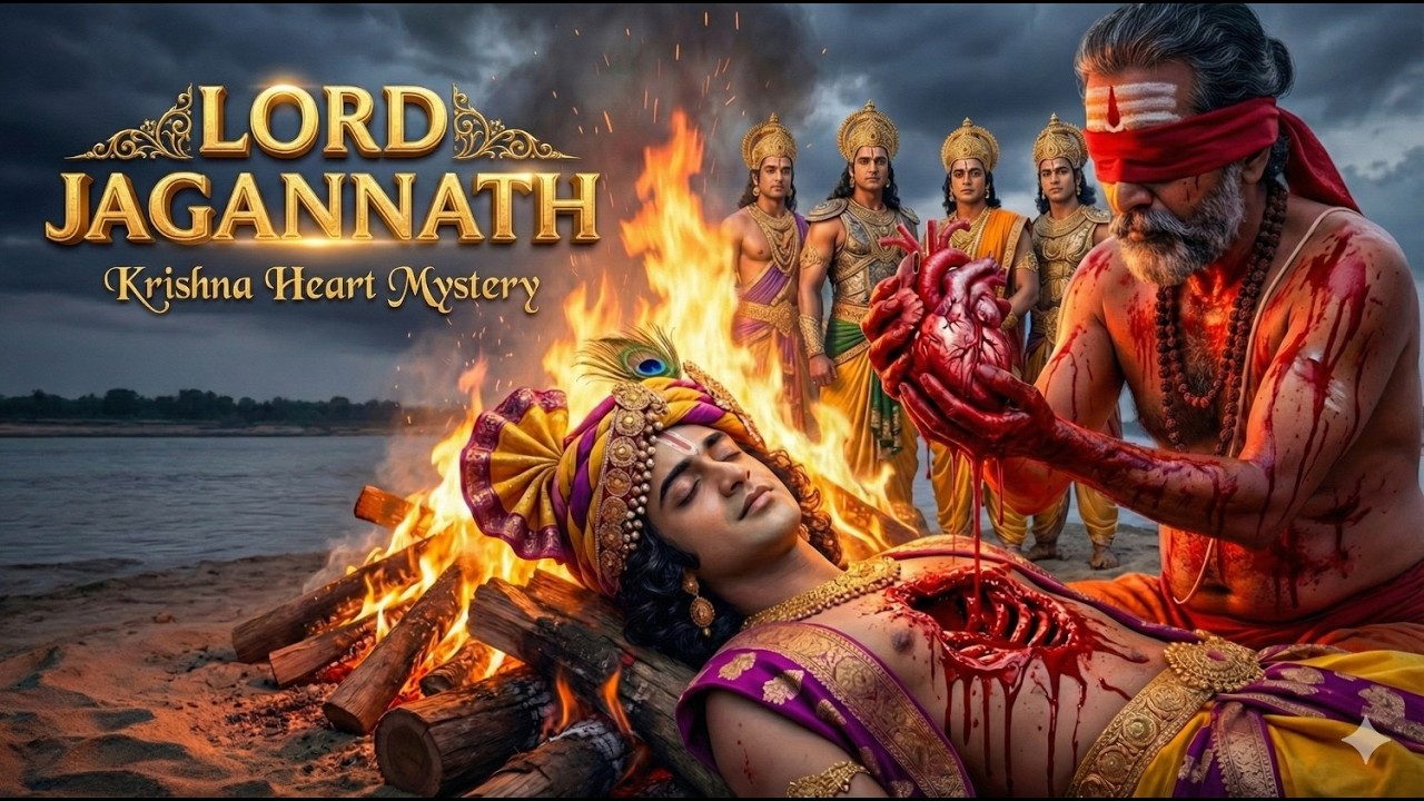 श्री कृष्ण का अंतिम विदाई Krishna Heart Mystery**द्वारका नगरी का अंत और 'वो' शाप ।