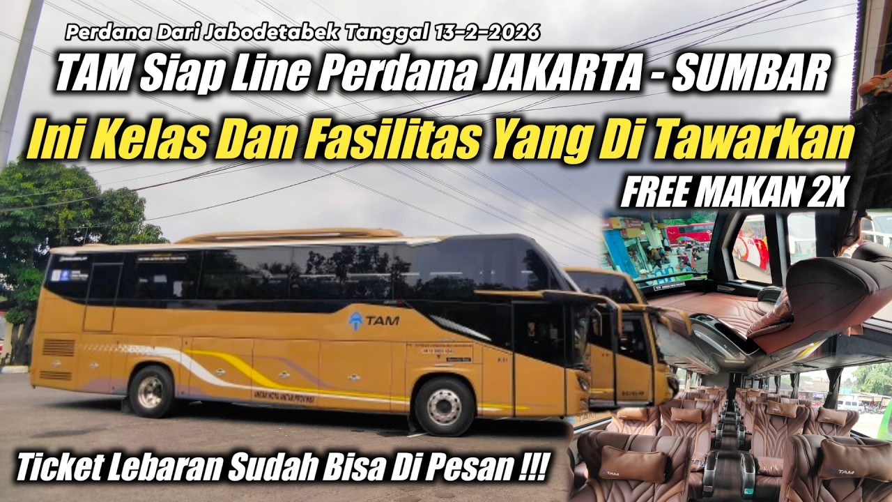 BIKIN GEGER‼️GEBRAKAN PO TAM SIAP LINE PERDANA DI JALUR PANAS JAKARTA - SUMBAR