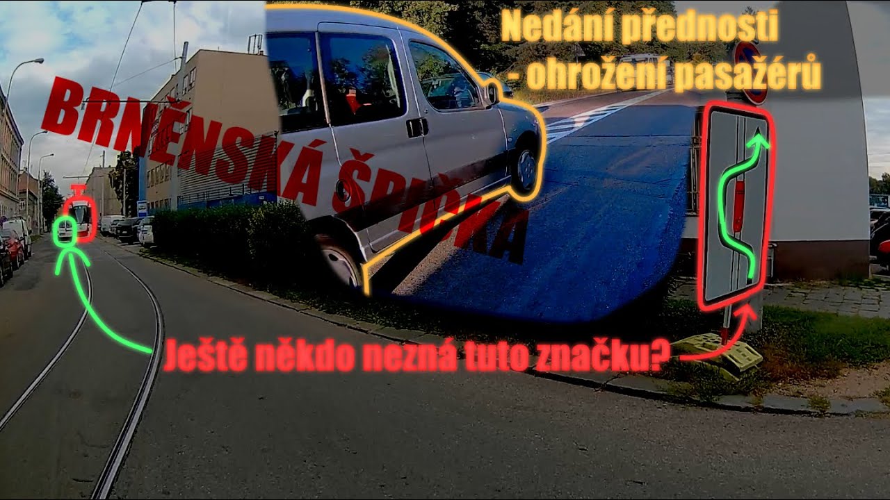 #060 ⏹ nedání přednosti 🛑 první týdny s cestujícími 🚌👴👧 OHLEDUPNÍ cyklisté 🚲🚲